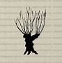 Image result for Black and White Graphic Art of Willow Tree Silhouette