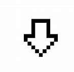 Image result for Pixel Art Arrows Down