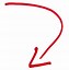 Image result for Slight Curve Arrow PNG