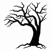 Image result for White Halloween Tree