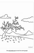 Image result for Autumn Landscape Coloring Pages