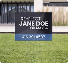 Image result for Customized Lawn Signs