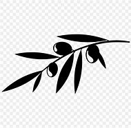 Image result for Blakc and White Clip Art Olive Branch Engravable