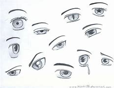 Image result for Sad Anime Eyes Looking Down