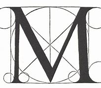 Image result for Script Letter M