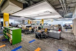 Image result for Open Plan Office Design