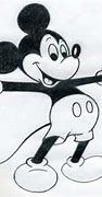 Image result for Walt Disney Mickey Mouse Sketch