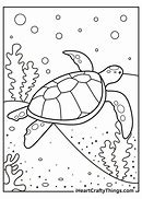 Image result for Sea Turtle Coloring Page PDF