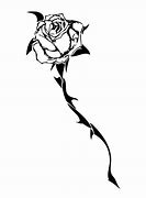 Image result for Rose with Thorns Drawing Easy