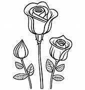 Image result for Rose Bud Coloring