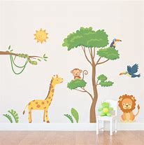 Image result for Jungle Wall Decals