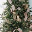 Image result for White Christmas Tree with Ribbon