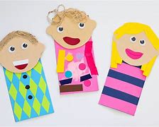 Image result for Brown Paper Bag Puppets for Kids