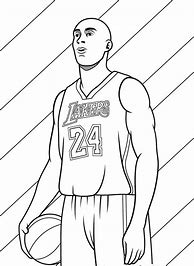 Image result for Kobe Coloring Pages