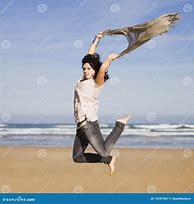 Image result for A Girl Jumping for Being Happy