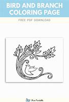 Image result for Branch Coloring Page for Kids