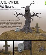 Image result for DIY Spooky Tree