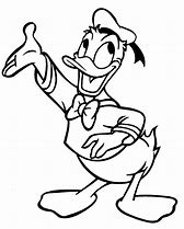 Image result for Donald Duck Clip Art Black and White