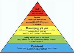 Image result for Basic Human Need Pyramid