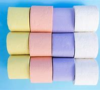 Image result for Colored Toilet Paper Art