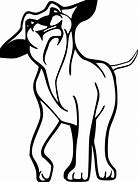 Image result for Angry Dog Coloring Pages