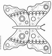 Image result for Butterfly Color Template