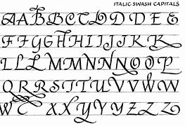 Image result for Italic Calligraphy