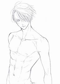 Image result for Anime Male Body Drawing