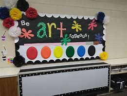 Image result for Preschool Art Bulletin Board