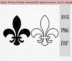 Image result for Fleur De Lis Line Design