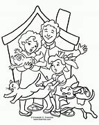 Image result for Family Coloring Sheets for Preschool