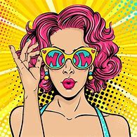 Image result for Pop Art Girl Drawing