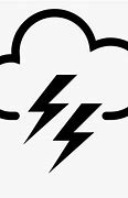 Image result for Lightning Cloud Icon