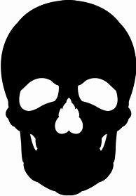 Image result for Skull and Bones Silhouette