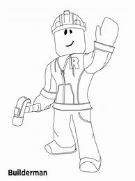 Image result for Roblox Builderman Coloring Pages