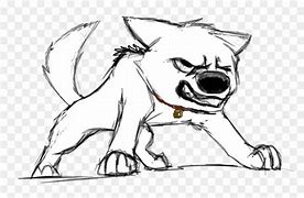 Image result for Angry Dog Coloring Pages