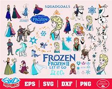 Image result for Frozen Characters SVG