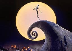 Image result for Nightmare Before Christmas Art Wallpaper