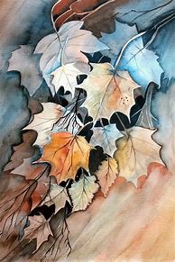 Image result for Watercolor Leaf Painting for Kids