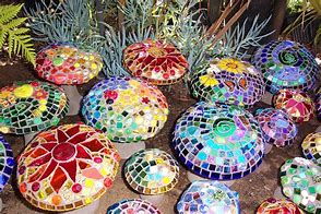 Image result for Mosaic Glass Tiles Craft