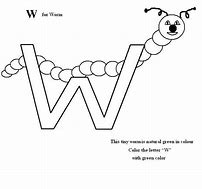 Image result for Letter W Coloring Pages for Kids