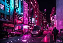 Image result for Neon Sunset City