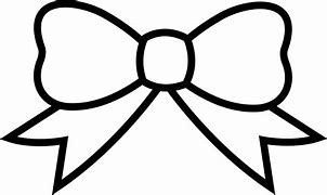 Image result for Wreath Bow Outline