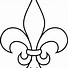 Image result for Red Fleur De Lis