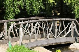 Image result for Horizontal Wooden Bridge