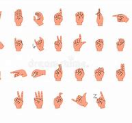 Image result for Sign Language Alphabet Left Hand