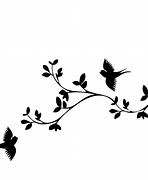 Image result for Bird On Branch Silhouette Tattoo