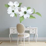 Image result for White Flower Wall Decals