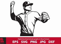 Image result for Baseball Pitcher SVG