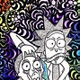 Image result for Trippy Painting Black and White